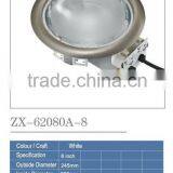 White PLC Lamp Holder Led Ceiling Light 3w