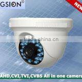 PAL/NTSC Night Vision 720P TVI-AHD-CVI-CVBS All in One Dome Camera thumbnail-1
