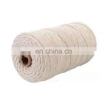 Low price guaranteed quality smooth natural cotton rope cord