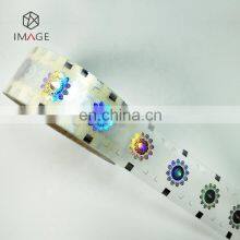 Silver De-metalized Hologram Hot Stamping Foil for Documents Security thumbnail-2