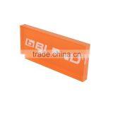 Colored Acrylic Block Acrylic Logo Stamp Block Nameplate Acrylic Block Wholesale RL016