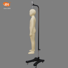 Junmei Kids Full-Body Draping Mannequin Size 130/140- Garment Factory Use, Fixed Head & Detachable Arms, Durable Material thumbnail-2