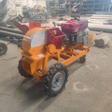 Mini Log Splitter Chipper Machine Wood Shredder Wood Grinder for Sawdust Production thumbnail-5