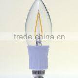 2016 New Product Hot Selling! C35 2w E14 Filament Led Bulb With CE&RoHS 2Years Warantty thumbnail-2
