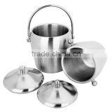 High Quality and Sand Polished Stainless Steel Beer Ice Bucket thumbnail-3