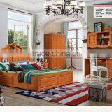 Popular Solid Wood Bedroom Furniture for Children A2605-2608 thumbnail-2