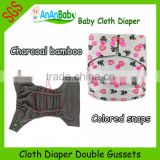 AnAnBaby Reusable Charcoal Bamboo Washable Diapers Baby