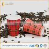 China Customized Logo Printing Paper Cup Disposable With PS Lids thumbnail-3