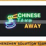 Neon Open Display Flashing Sign Shop Business Signs Shopping Centre Office Cafe thumbnail-6