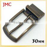 2016 Most Popular 30mm Reversible Pin Buckle Zinc Alloy Buckle