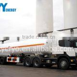 Customizable Cryogenic LNG LOX LCo2 Tank Semi-Trailer for Transportation thumbnail-5