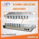 8 port 32 sim cards gsm/cdma/wcdma voip goip gsm gateway call termianl,tablet pc cdma