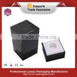 Luxury Black Wooden Foldable Perfume Packaging Box Design (WH-0536) thumbnail-2
