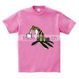 OEM Wholesale Fabric Cartoon Hand Design Men Tshirt thumbnail-1