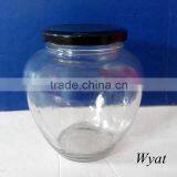 Wholesale 650ml 22oz Glass Food Storage Jars Glass Pickle Canister With Lids thumbnail-1