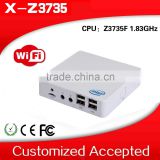 X-Z3735F 1.33GHZ Nuc Computer Smart Mini PC Single Board Computer Support 3G and WiFi (LBOX-525)