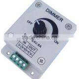 DC 5V DC 12v DC 24v Rotated Dimmer 89*59*35mm Led Controller