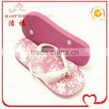 China fashion new design outdoor pe slippers