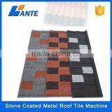 Linyi Wante Machinery High Quality Classic Roman Flat Tile Stone Coated Roof Tiles thumbnail-3