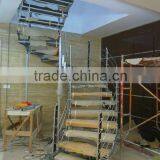 Customized Steel Curve Stairs Factory Supplier thumbnail-2