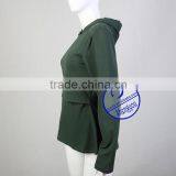 OEM Long Sleeve Woman Maternity Clothing Pregnant Breastfeeding Top Tshirt With Hoodie China Wholesale thumbnail-2