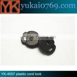 Plastic Toggle Spring Stop Single Hole String Cord Lock,plasticdouble Cord Lock thumbnail-3