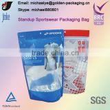 Standup Sportswear Packaging Bag