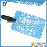 Custom Made Soft PVC Luggage Tag With Name Label/ Silicone Soft Pvc Luggage Tag thumbnail-1