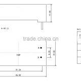 2.5W 3Wmax Single Output 120v ac to 9v dc Converter PA-A Series thumbnail-2