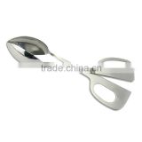 Stainless steel430# food tong service tongs