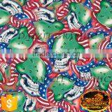 Unmatched Qualit Dazzle Graphic Skull Flage Pattern Hydrographic Film No.DGJJ-763 Special Design Water Transfer Printing Film