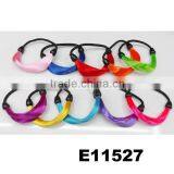 Assorted Colored Human Hair Wig Elastic Hair Tie Wholesale thumbnail-1