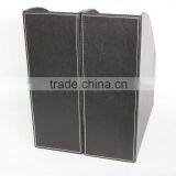 High Quality Faux Leather Document File Box/Classical MDF File Holder thumbnail-6