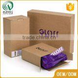 Simple Purple Hot Stamping Scarf Gift Box Natural Kraft Gift Boxes Supplier's Choice thumbnail-1