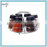Mini Sauce Condiment Cruet Bottle Set