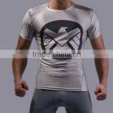 Summer Style Men Marvel Superhero/bat-man Compression t Shirt Superman Gym Men Fitness Sport Workout Crossfit Clothes Shirt thumbnail-5