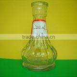 Customized 220ml Glass Whiskey Bottle Clear Wine Bottle thumbnail-1