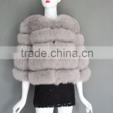 Real fox fur coat short style coat 2016 new style ladies jacket warm winter coat