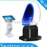 9D VR Cinema With 1 Seat For Amusement Park With VR Headset 9D VR Egg Simulator thumbnail-1