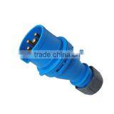Industrial Plug and Socket 3P, 16A, 32A, 200-250V,Waterproof IP44