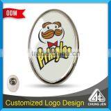Factory Sale Low Price Brand Logo Printed Lapel Pin thumbnail-1