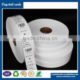 Blank Wash Care Resin Heat Resistance Sew on Name Resin Washable Ribbon for Fabric Label