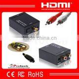 Hdmi Audio Converter Digital to Analog With Irol Housing Audio Converter