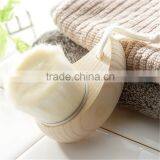 Soft Nylon Hair Wooden Cleaning Face Brush thumbnail-1