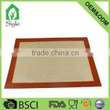 OEM ODM Coustomize Silicone Fibre Glass Baking Mats Sheet High Heat Resistant thumbnail-2