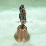 Souvenir brass dinner bell/egypt souvenir metal dinner bell/good sale souvenir egypt dinner bell