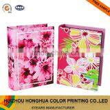 Custom Synthetic Leather Book Box Wooden Book Gift Box Packaging Box thumbnail-2