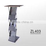 Aluminum Literature Rack With Board thumbnail-1