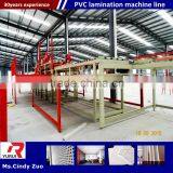 Gypsum Ceiling Board Production Machines/PVC Laminated Drywall Ceiling Tiles Production Line thumbnail-6