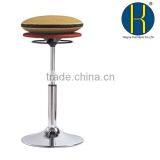 HY3002H Dental Chair Sale, Popular Design in Colorful Mesh Office Chair Without Wheels, Ergonomic Swivel Stool thumbnail-1